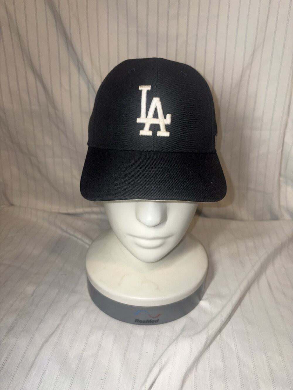 Los Angeles Dodgers Hat Black 47' Brand Strap Back MLB Baseball Casual